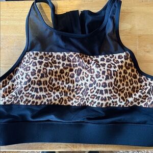 ZYIA Black Mesh Activewear